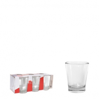 BICCHIERI VETRO ,BICCHIERE CAFFEINO CL.7,5