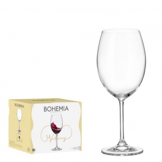 BICCHIERI VETRO ,CALICE BOHEMIA VOLARY CL.58