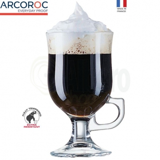 BICCHIERI VETRO ,CALICE IRISH COFFEE C/MANICO 