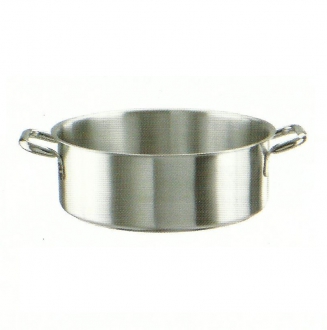 PENTOLAME ,CASS. BASSA TENDER CM.24 INOX