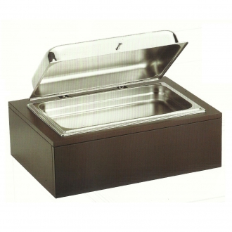 ARTICOLI DA BUFFET ,CHAFING DISH GN1/1 COMPL.NERO 5113F555