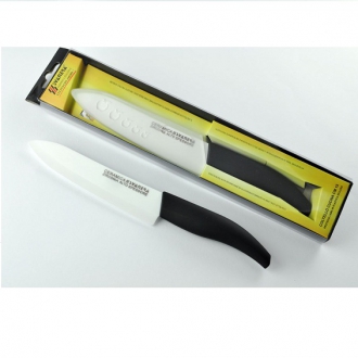 ACCESSORI CUCINA ,COLTELLO CUCINA CM.15 CERAMICA M/NERO 5778N