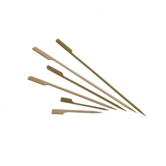 MONOUSO GENERICO ,CONF.100 SPADE BAMBOO CM.15 S0007.2