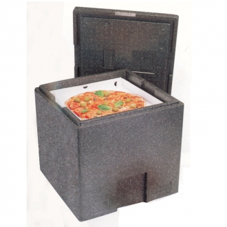 ACCESSORI PIZZERIA ,CONT.TERM.X 10 PIZZE CM.35X35X30,5 PP