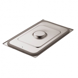 ACCESSORI CUCINA ,COPERCHIO INOX GN1.1 C/SILICON