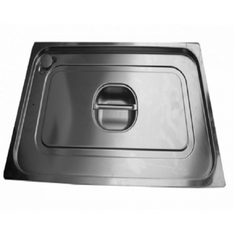 ACCESSORI CUCINA ,COPERCHIO INOX GN1.2 C/SILICON