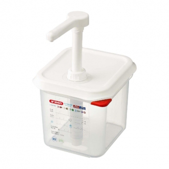 ACCESSORI DA BAR ,DISPENSER SALSE GN.1/6 DOSE ML.30