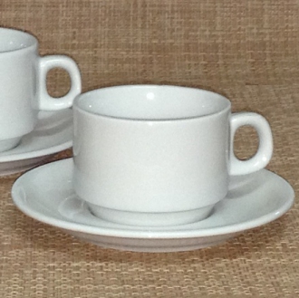 PORCELLANE ,PIATTINO CAPPUCCINO/COLAZIONE GRIC B.CO