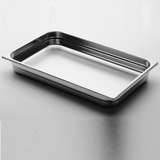 ACCESSORI CUCINA ,TEGLIA INOX GN1.1 H.2 CM.53X32,5