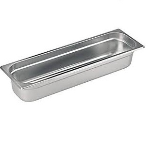 ACCESSORI CUCINA ,VASCH. INOX GN.2/4 H.15 CM.53X16,2