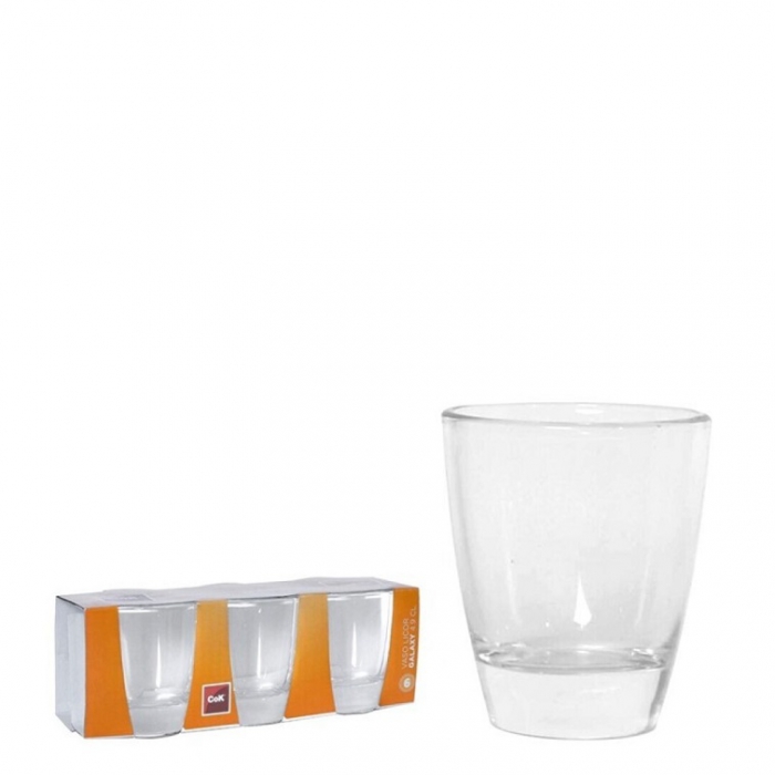 BICCHIERI VETRO, BICCHIERE LIQUORE GALAXY CL.4,9