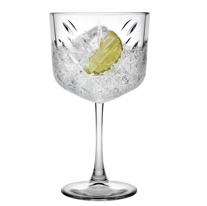 BICCHIERI VETRO CALICE GIN TONIC TIMELESS CL.55 PASABAC