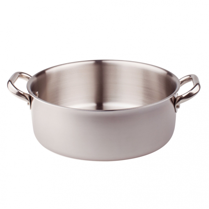 PENTOLAME CASS.BASSA 2/MAN.CM.36 ALU-INOX