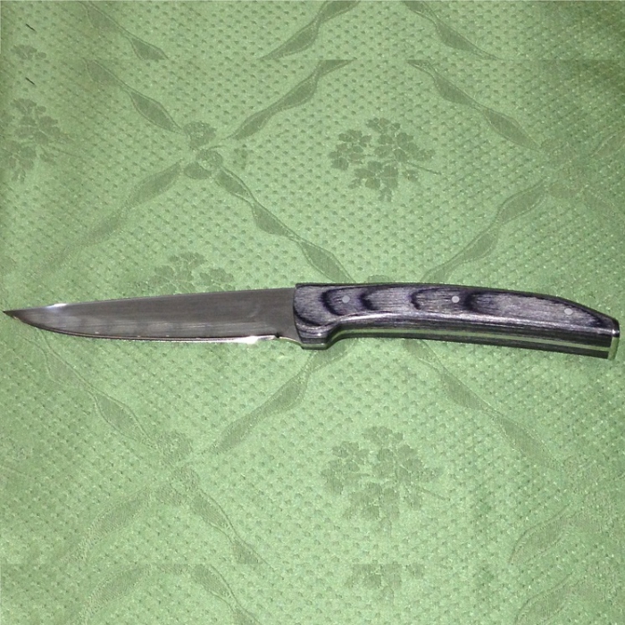 POSATERIA COLTELLO BIST.CHURRASCO TORINO M/NERO