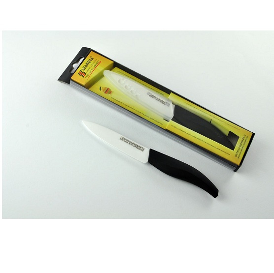 COLTELLO CUCINA CM.10 CERAMICA M/NERO 5774N